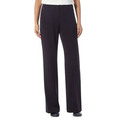 The Collection Petite Navy bootcut trousers
